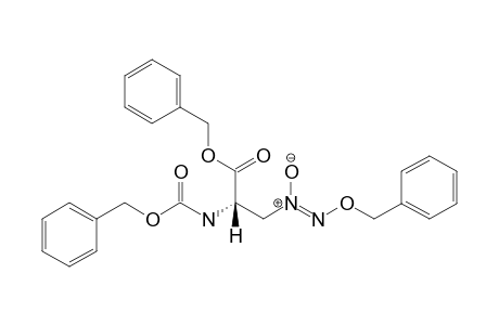 (S)-N-[(Phenylmethoxy)carbonyl]-3-[(phenylmethoxy)-nno-azoxy]alanine phenylmethyl ester