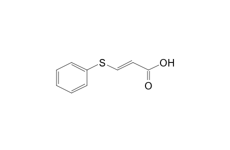 3-(Phenylthio)acrylic acid