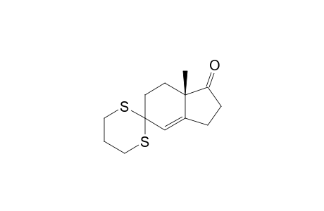 1-Oxo-7a-methyl-5-spiro[1',3'-dithiane]-3a,4-didehydroindane