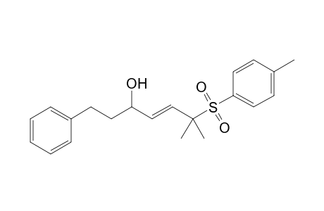 (E)-6-Methyl-1-phenyl-6-tosyl-4-hepten-3-ol