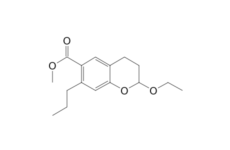 METHYL-2-ETHOXY-7-PROPYLCHROMAN-6-CARBOXYLATE