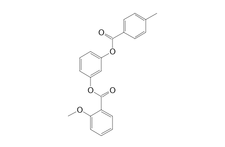 1,3-Benzenediol, o-(4-methylbenzoyl)-o'-(2-methoxybenzoyl)-