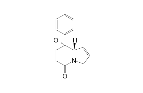 (8R,8aS)-8-hydroxy-8-phenyl-3,6,7,8a-tetrahydroindolizin-5-one