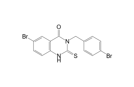 6-bromo-3-(p-bromobenzyl)-2-thio-2,4(1H,3H)-quinazolinedione