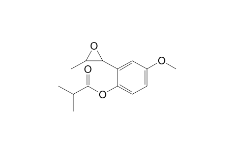 2-methylpropionic acid [4-methoxy-2-(3-methyloxiran-2-yl)phenyl] ester
