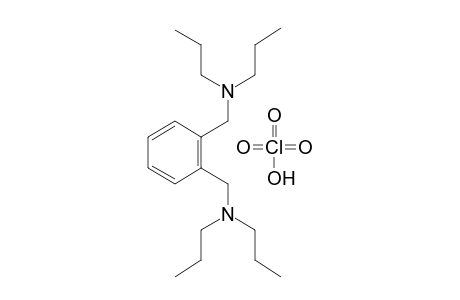 N,N,N',N'-tetrapropyl-o-xylene-alpha,alpha'-diamine, monoperchlorate