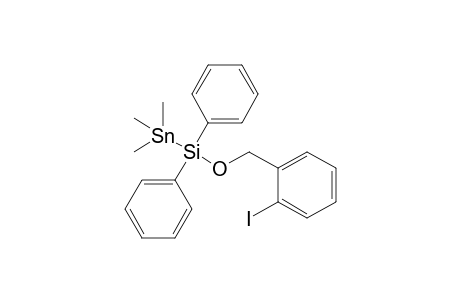 [(2-Iodobenzyloxy)diphenylsilyl]trimethylstannane