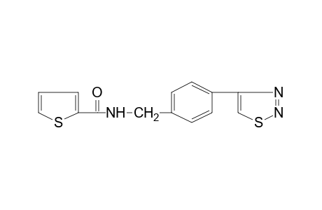 N-[p-(1,2,3-thiadiazol-4-yl)benzyl]-2-thiophenecarboxamide