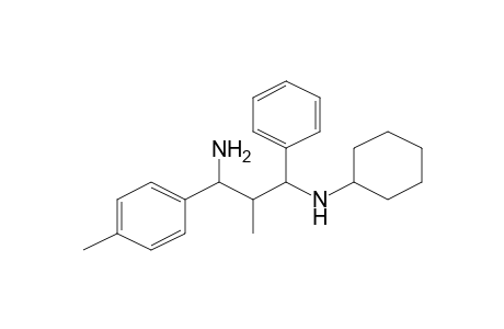 1,5-Diazapentane, 1-cyclohexyl-3-methyl-2-phenyl-4-(p-tolyl)-