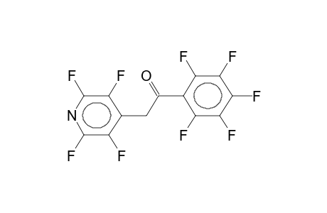 PENTAFLUOROPHENYL(4-TETRAFLUOROPYRIDYLMETHYL)KETONE