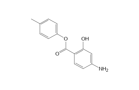 4-aminosalicylic acid, p-tolyl ester