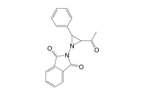 2-(2-Acetyl-3-phenylaziridin-1-yl)isoindole-1,3-dione