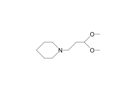 1-piperidinepropionaldehyde, dimethyl acetal
