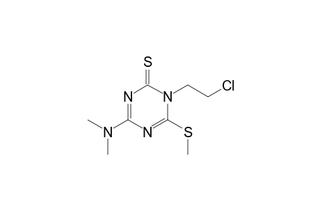 1-(2-Chloroethyl)-4-(dimethylamino)-6-(methylsulfanyl)-1,3,5-triazine-2(1H)-thione