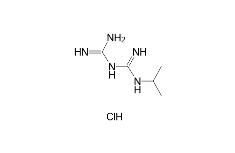 1-isopropylbiguanide, monohydrochloride