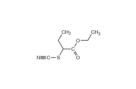 2-thiocyanatobutyric acid, ethyl ester
