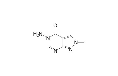 5-amino-2-methyl-2H-pyrazolo[3,4-d]pyrimidin-4(5H)-one