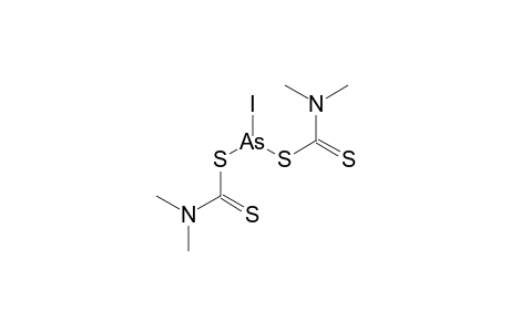 Iodo-bis(dimethyldithiocarbamato)arsane