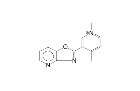 2-(1,4-DIMETHYLPYRIDINIO-3-YL)OXAZOLO[4,5-B]PYRIDINE CATION