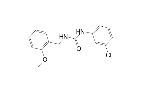 N-(3-chlorophenyl)-N'-(2-methoxybenzyl)urea