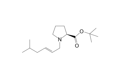 tert-butyl (2S)-1-[(E)-5-methylhex-2-enyl]pyrrolidine-2-carboxylate