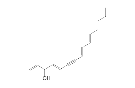 Pentadeca-1,4-trans,8-trans,10-trans-tetraen-6-yn-3-ol