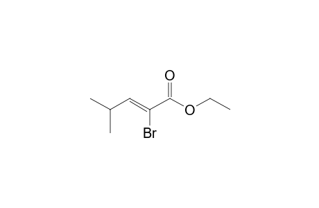 (Z)-2-bromo-4-methyl-2-pentenoic acid ethyl ester