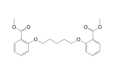 Benzoic acid, 2,2'-(1,5-pentanedioxy)bis-, dimethyl ester