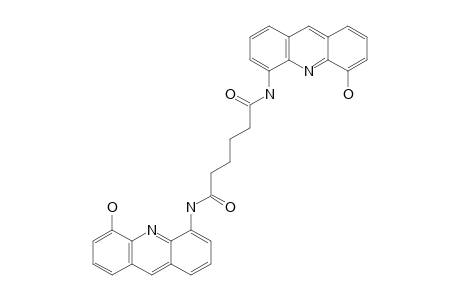 4,4'-DIHYDROXY-5,5'-(ALPHA'',OMEGA''-DIAMINOADIPOYL)-BISACRIDINE