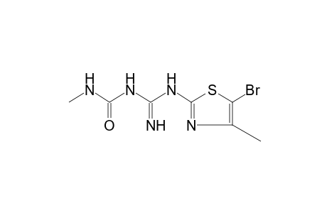 1-[N-(5-bromo-4-methyl-2-thiazolyl)amidino]-3-methylurea