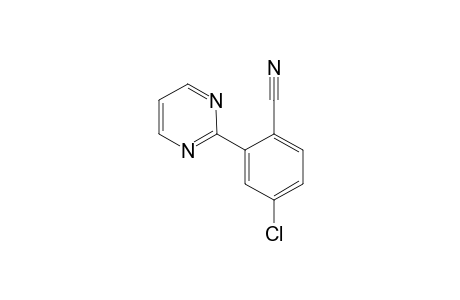 4-Chloro-2-(pyrimidin-2-yl)benzonitrile