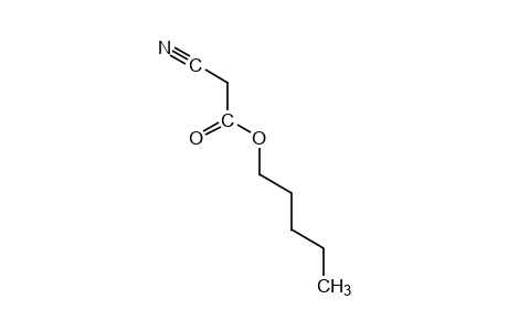 cyanoacetic acid, pentyl ester