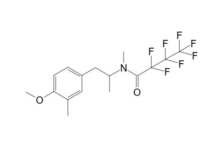 2,2,3,3,4,4,4-heptafluoro-N-(1-(4-methoxy-3-methylphenyl)propan-2-yl)-N-methylbutanamide