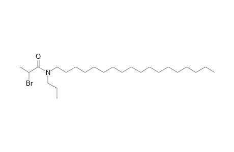 Propionamide, 2-bromo-N-propyl-N-octadecyl-