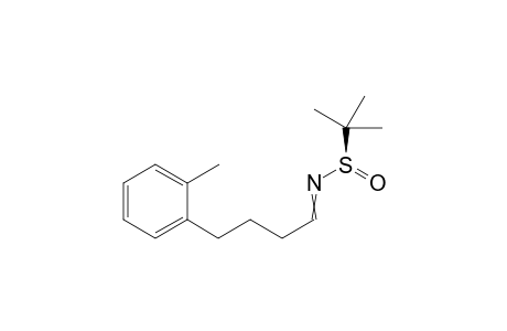 (R(S))-N-(tert-Butanesulfinyl)-4-(2-methylphenyl)butan-1-imine