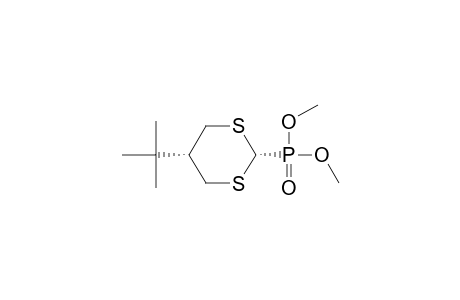 cis-5-tert-Butyl-2-(Dimethoxyphosphoryl)-1,3-dithiane