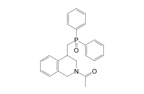 1-(4-((Diphenylphosphoryl)methyl)-3,4-dihydroisoquinolin-2(1H)-yl)ethanone