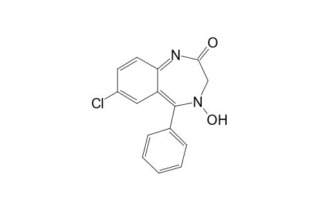 7-Chloranyl-4-oxidanyl-5-phenyl-3H-1,4-benzodiazepin-2-one