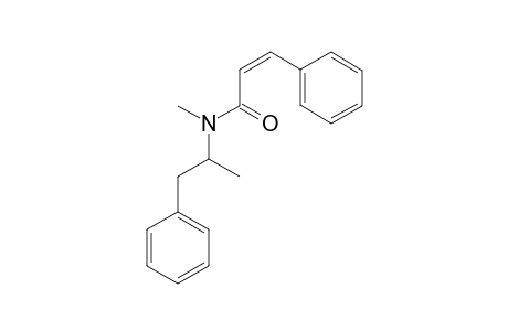 (Z)-N-METHYL-N-(ALPHA-METHYLPHENETHYL)-3-PHENYLPROPENAMIDE;ROTAMER-A