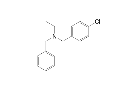 N-Benzyl-N-4-chlorobenzyl-ethanamine