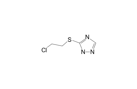 1H-1,2,4-Triazole, 5-[(2-chloroethyl)thio]-