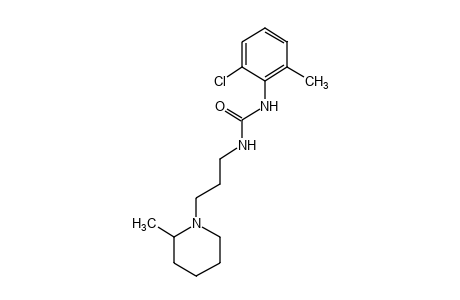 1-(6-CHLORO-o-TOLYL)-3-[3-(2-METHYLPIPERIDINO)PROPYL]UREA