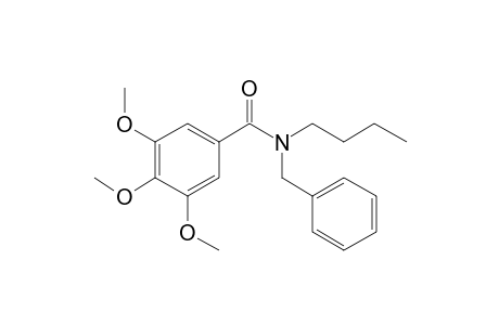 Benzamide, 3,4,5-trimethoxy-N-benzyl-N-butyl-