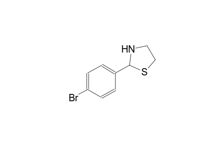 thiazolidine, 2-(4-bromophenyl)-