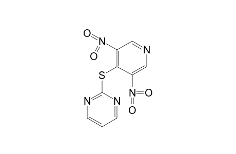 2-[(3,5-DINITRO-4-PYRIDYL)THIO]PYRIMIDINE