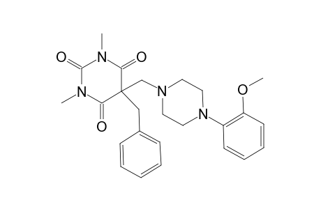 5-benzyl-5-{[4-(2-methoxyphenyl)-1-piperazinyl]methyl}-1,3-dimethyl-2,4,6(1H,3H,5H)-pyrimidinetrione