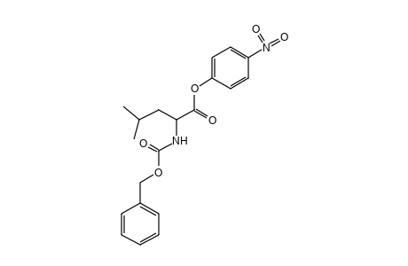 L-N-carboxyleucine, N-benzyl p-nitrophenyl ester