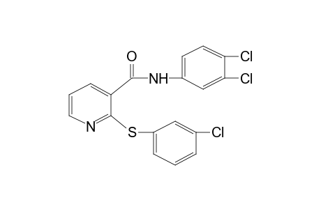 2-[(m-chlorophenyl)thio]-3',4'-dichloronicotinanilide