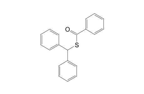 thiobenzoic acid, S-(diphenylmethyl)ester