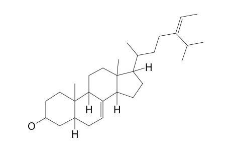 Stigmasta-7,24(28)-dien-3-ol, (3.beta.,5.alpha.)-